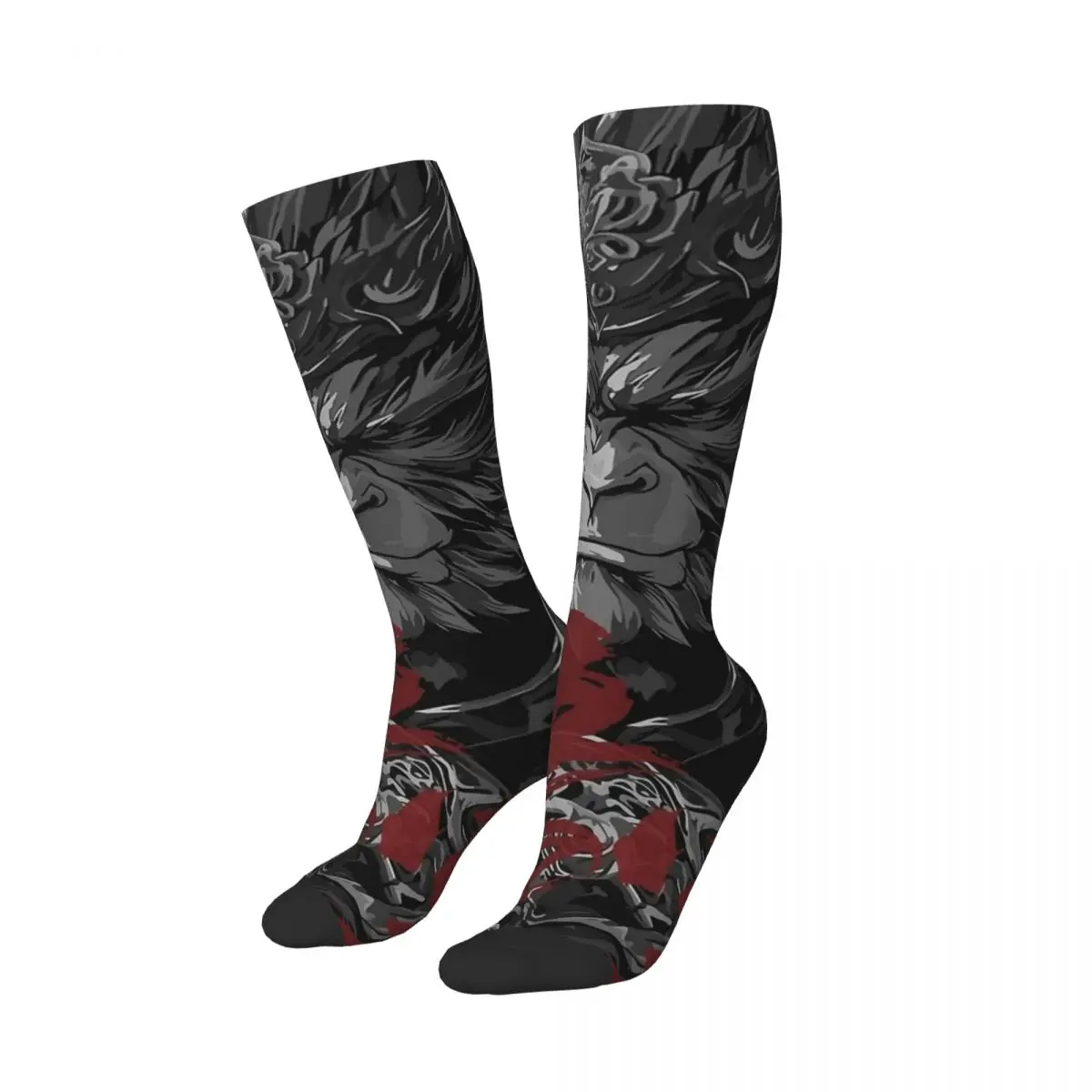 Black Myth Wukong Art Socks Trendy Stockings Female Long Soft Running Sports Socks Winter Design Anti Skid Socks