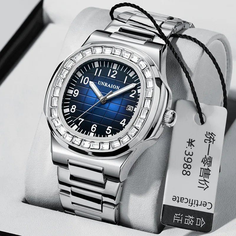 Vierkant Heren Horloge