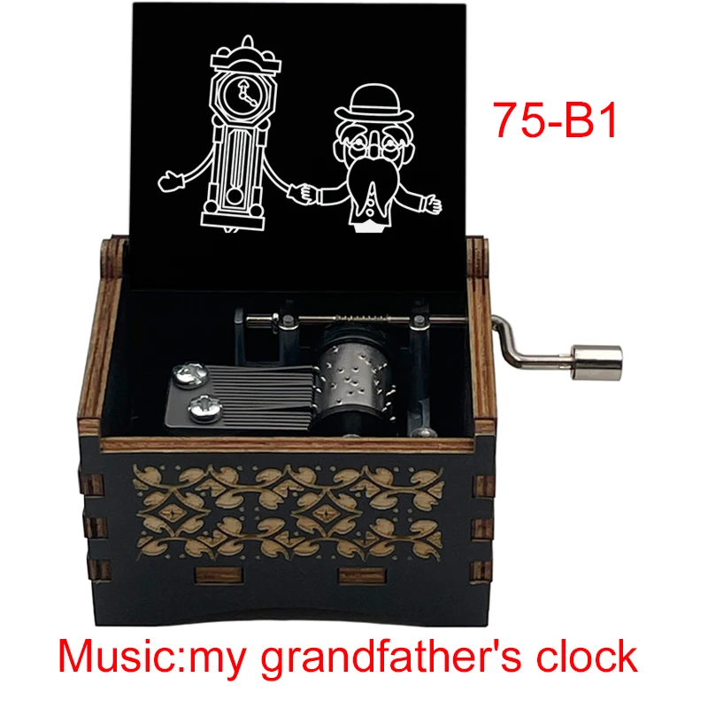 Classic Song 《My Grandfather's Clock》Climax 14-seconds Adapted 18-Tone Music Box Family Gthering Party Festival Gift