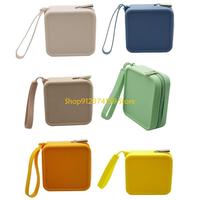 G5AE Silicone Waterproof Storage Bag for Earphone Cable Lipstick Pocket Cosmetic Bag