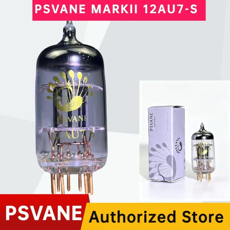 PSVANE 12AU7-S Verbesserte Audio-Vakuumröhre, vollständig abgestimmte Ersatzröhre 12AU7 ECC82 ECC802 für HiFi-Röhrenverstärker-Audioausrüstung