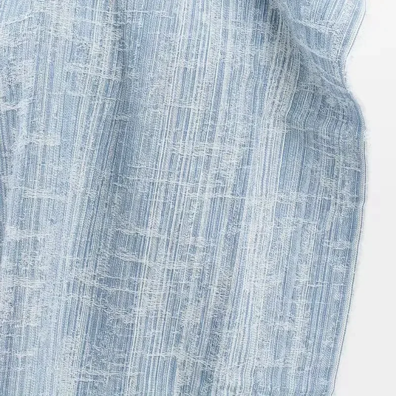 نسيج مريح فائق النعومة للرجال مصنوع من قماش الدنيم المصبوغ لسراويل السترة