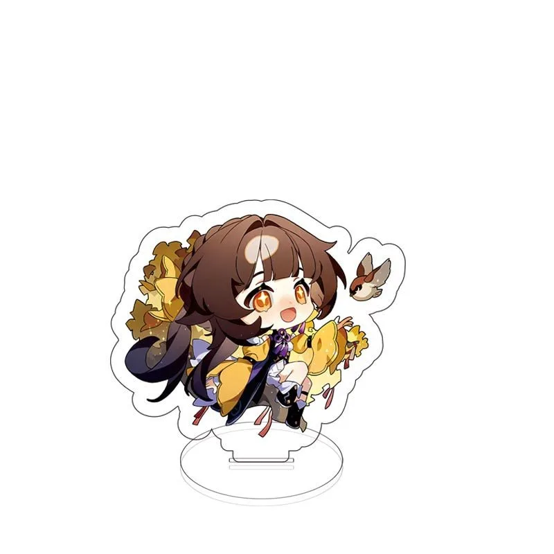 Acryl Schlüsselanhänger Jingliu HuoHuo Guinaifen Topas Figur Standplatte Spiel Schlüsselanhänger Cosplay Prop Zubehör Handgefertigter Schmuck 6CM – Detail 4