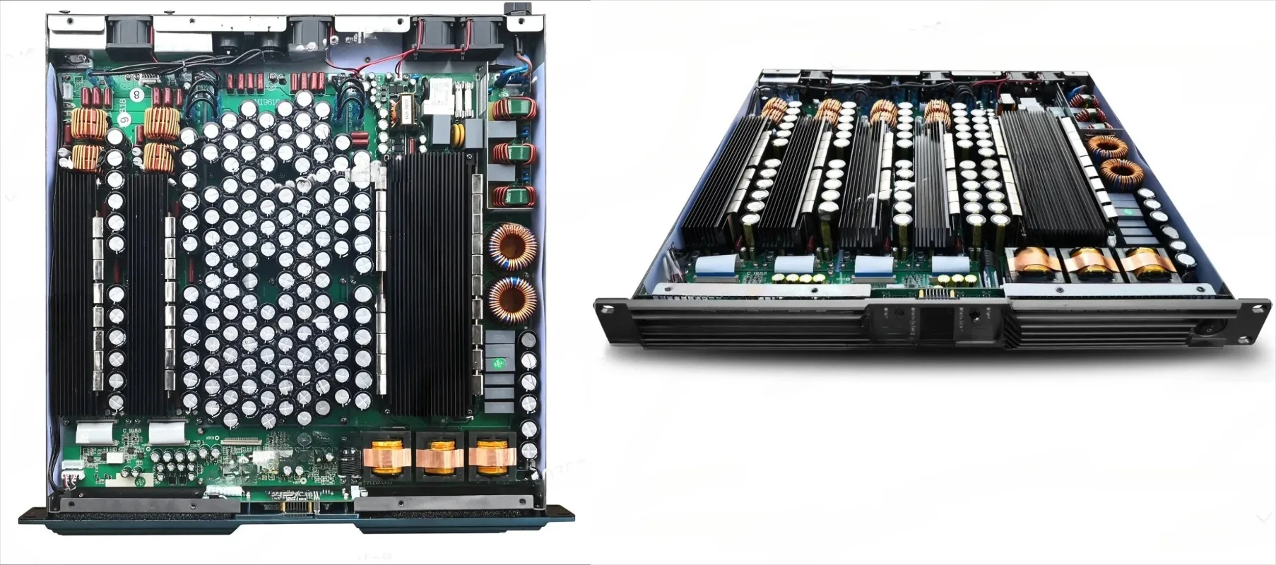 10000 Watt With PFC Class D 4 Channel 1U Digital Power Amplifiers Professional Audio Amplifier for Subwoofer Line Array Speaker