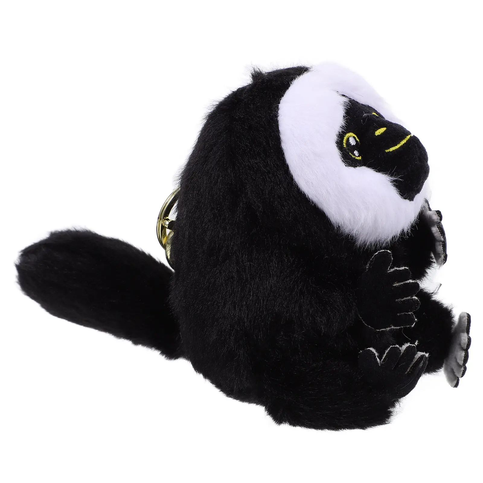 

Monkey Key Chain Hanging Ornament Cute Stuffed Animal Bag Pendant Decorative Key Ring Accessories for Backpack Handbag