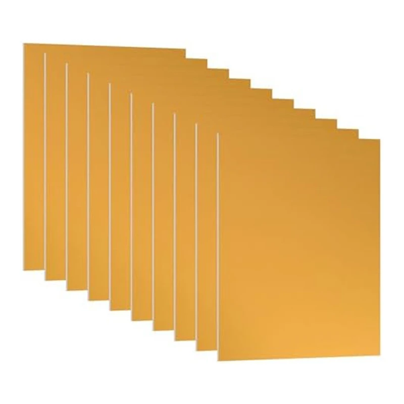 Folha de alumínio anodizado 3.3x2.1x1/32 Polegada, placa de alumínio retangular de metal de 10 pces 0.8mm espaços de gravação grossos para laser