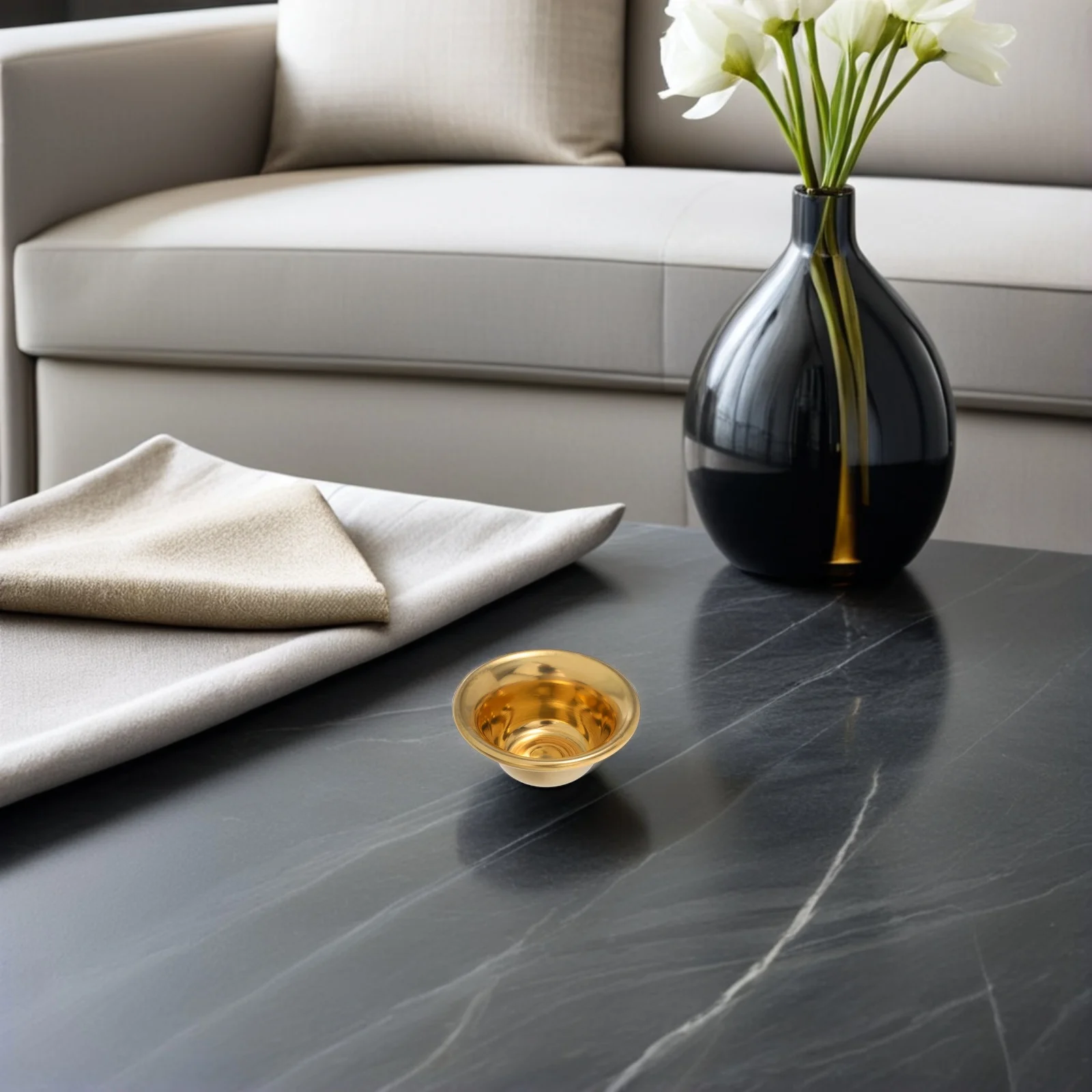 

7Pcs Brass Offering Cups for Buddhism Small Size Smooth Water Offering Bowls Multi-Function Zen Decor Holy Water Bowl