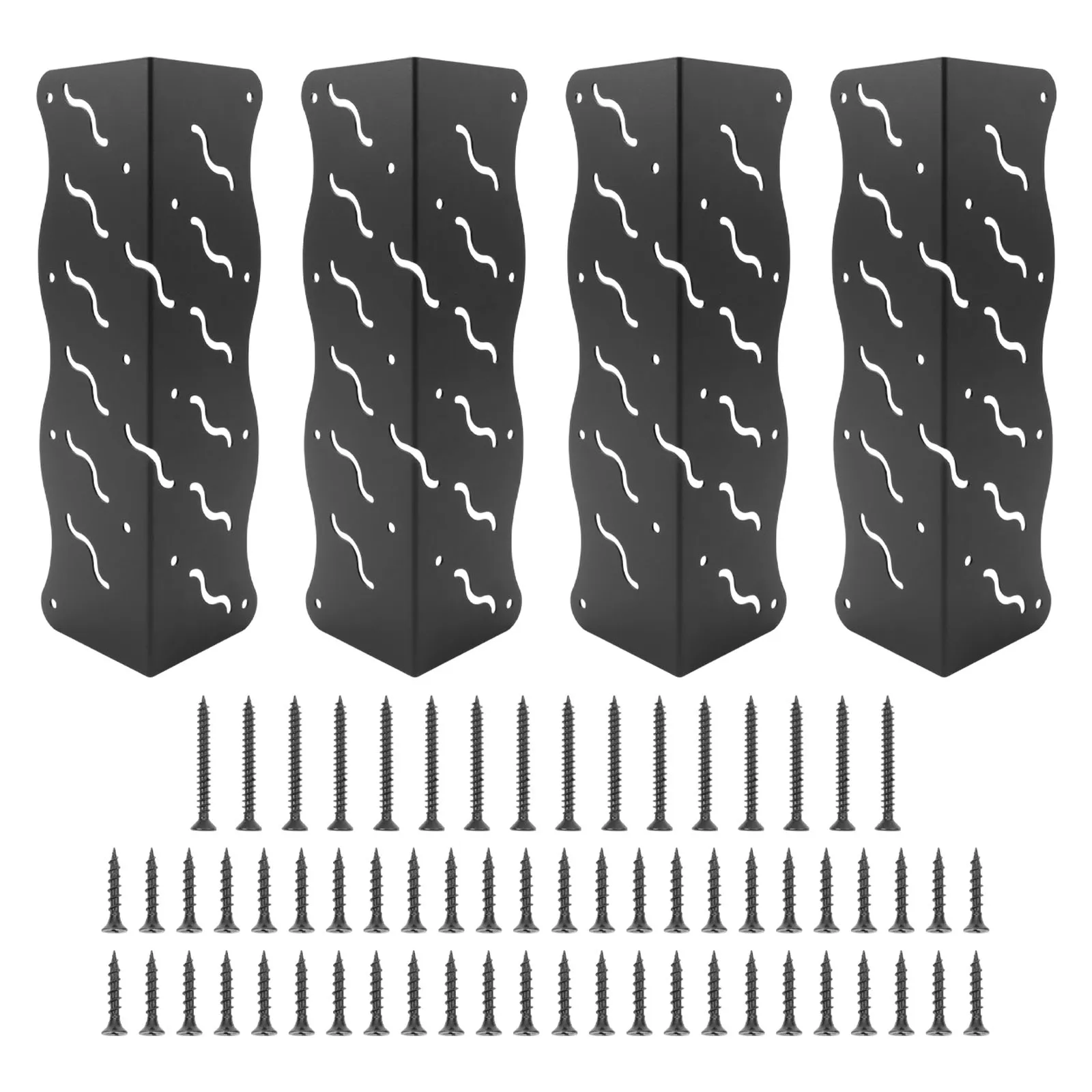 Easy Assembly Brackets Raised Garden Bed Bracket DIY Project Corner Brackets Fitting Multi-Functional Application
