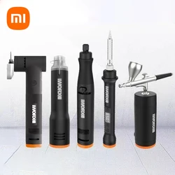 Xiaomi Worx 20V MakerX Tool Set Rotary Tool Angle Grinder Air Brush Wood & Metal Cutter Hot Glue Gun Blower Repair Hand Tools