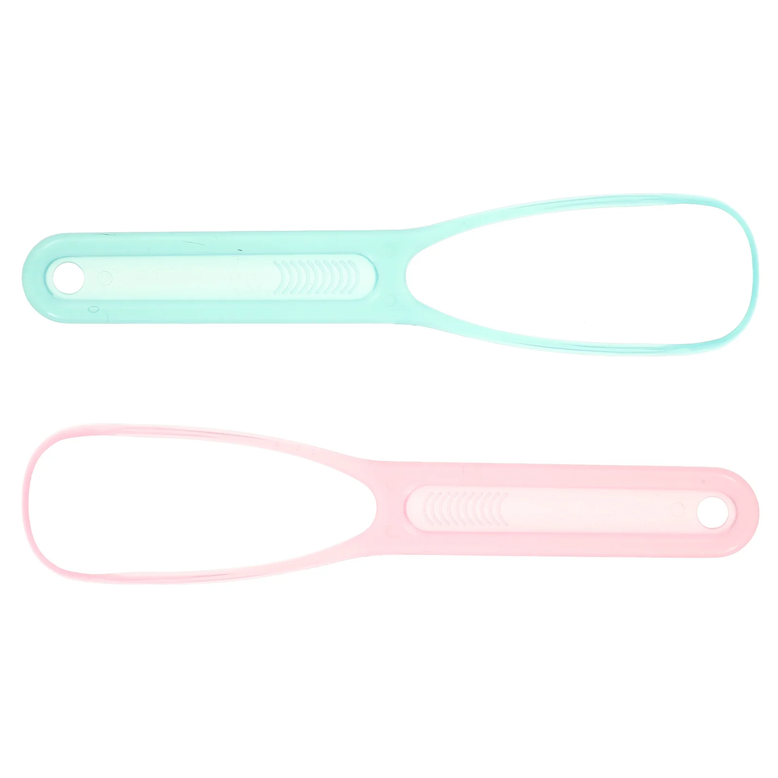 2 szt. Skrobak do języka, szczoteczka do głębokiego czyszczenia, niezbędne narzędzie do higieny jamy ustnej dla dorosłych i dzieci, świeży oddech, czyścik do języka, usuwacz osadu z dziąseł