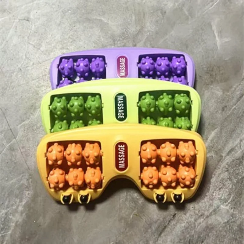 

Foot Roller Massager Magnetic Bead Roller Multi-Point Foot Massage For Home Therapy Rubbing Foot Massager