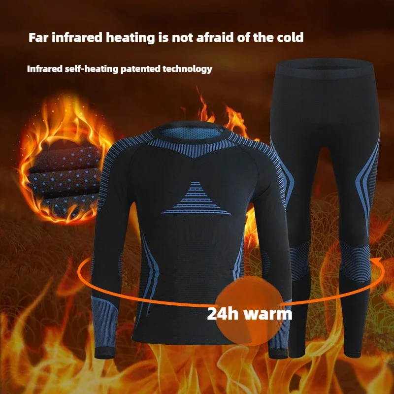 Ski Quick-drying Underwear for Men and Women Warm Moisture-absorbing  Cycling  Clothing Set Snowboard Equipment