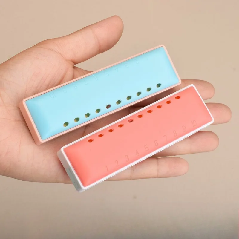 

Губная гармошка из смолы, 10 отверстий, для блюза, для детей и взрослых, для начинающих, игрушка, духовой инструмент