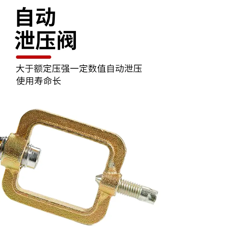 Shockproof YQE-03 Acetylene Meter Pressure Reducing Valve Pressure Reducing All-copper S Rubber Sleeve Pressure Regulating Meter