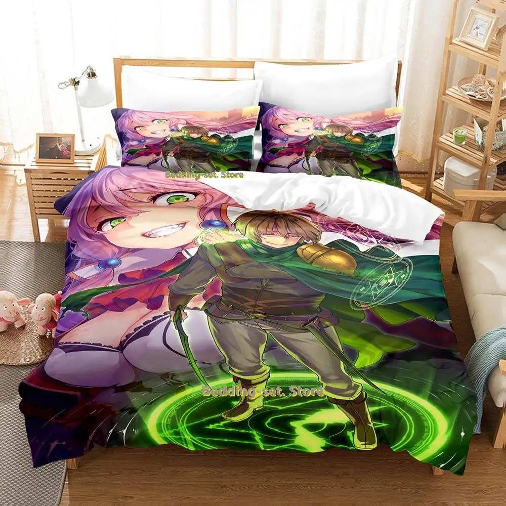 

2023 New Redo of Healer Bedding Set Single Twin Full Queen King Size Bed Set Adult Kid Bedroom Duvetcover Sets Anime Bed