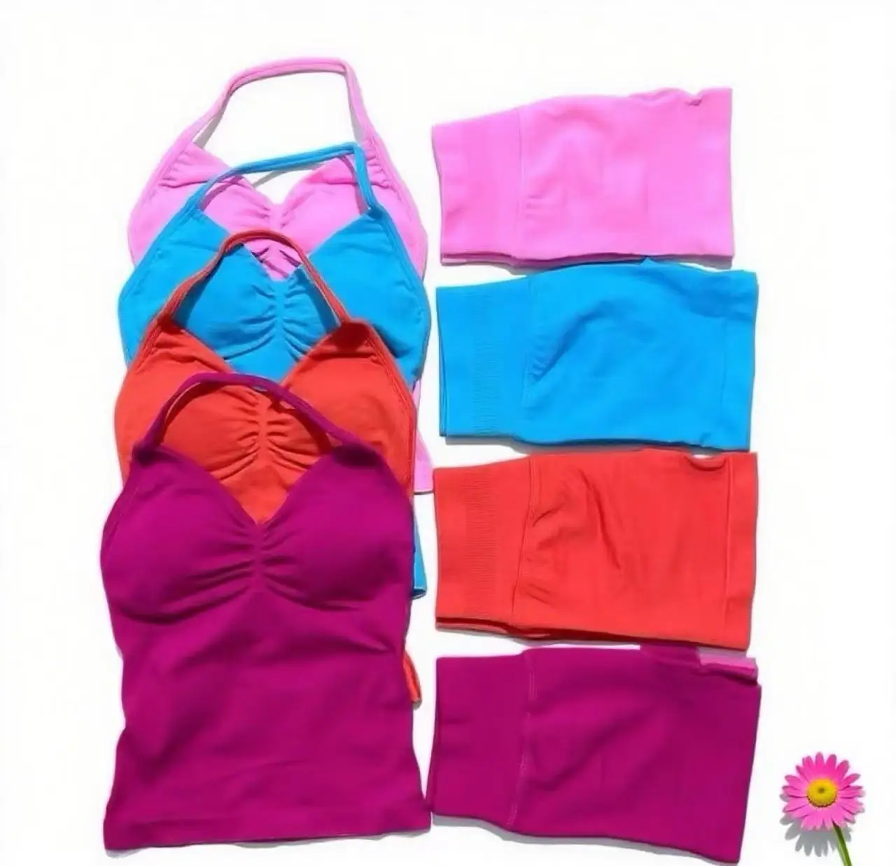 

New 2-Piece Women's Yoga Set Seamless Impact Sports Shorts Women's 2025 New High Waist Hip Lift Slim Fitness Wear