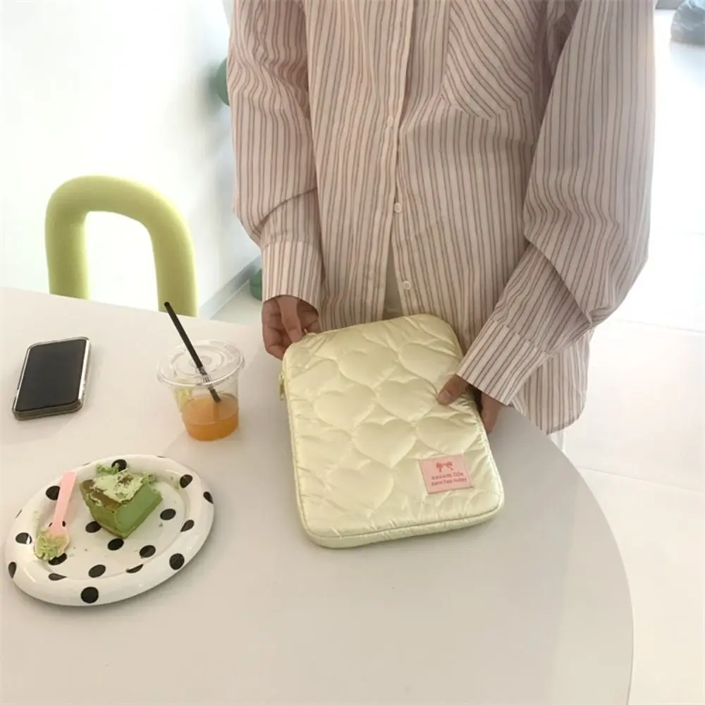 耐久性のある INS タブレット保護ケースマカロンカラー耐衝撃コンピュータ収納袋かわいい軽量ノートブックポーチ旅行