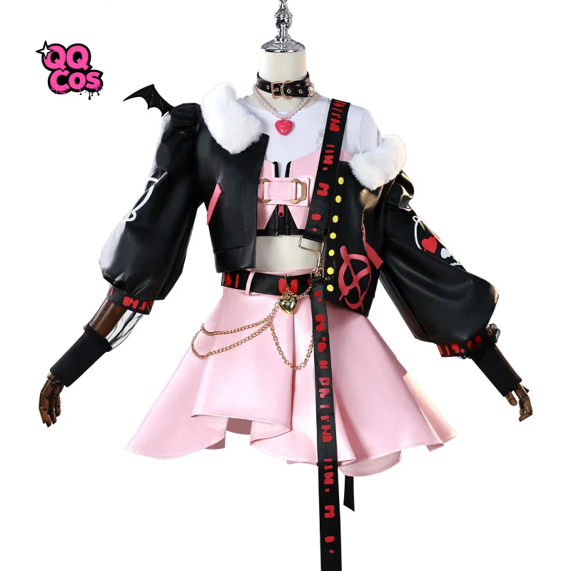 الظاهري المعبود لوه Tianyi تحت الأرض روك تأثيري حلي هالوين كرنفال حفلة عيد الميلاد لعب دور الملابس الملابس QQ كوس