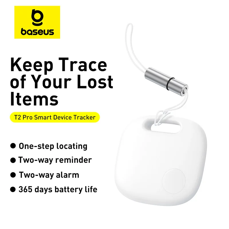 

Baseus Smart Finder локатор предметов Bluetooth GPS трекер для Apple IOS охранная сигнализация поиск напоминание спортивное отслеживание смарт-тег
