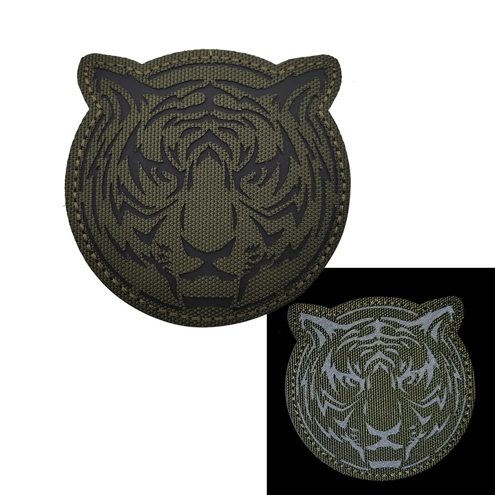 Toppa ricamata Tigre Orso Lupo Toppe animali Appliques Toppe ricamate per abbigliamento Zaino Drop Shipping