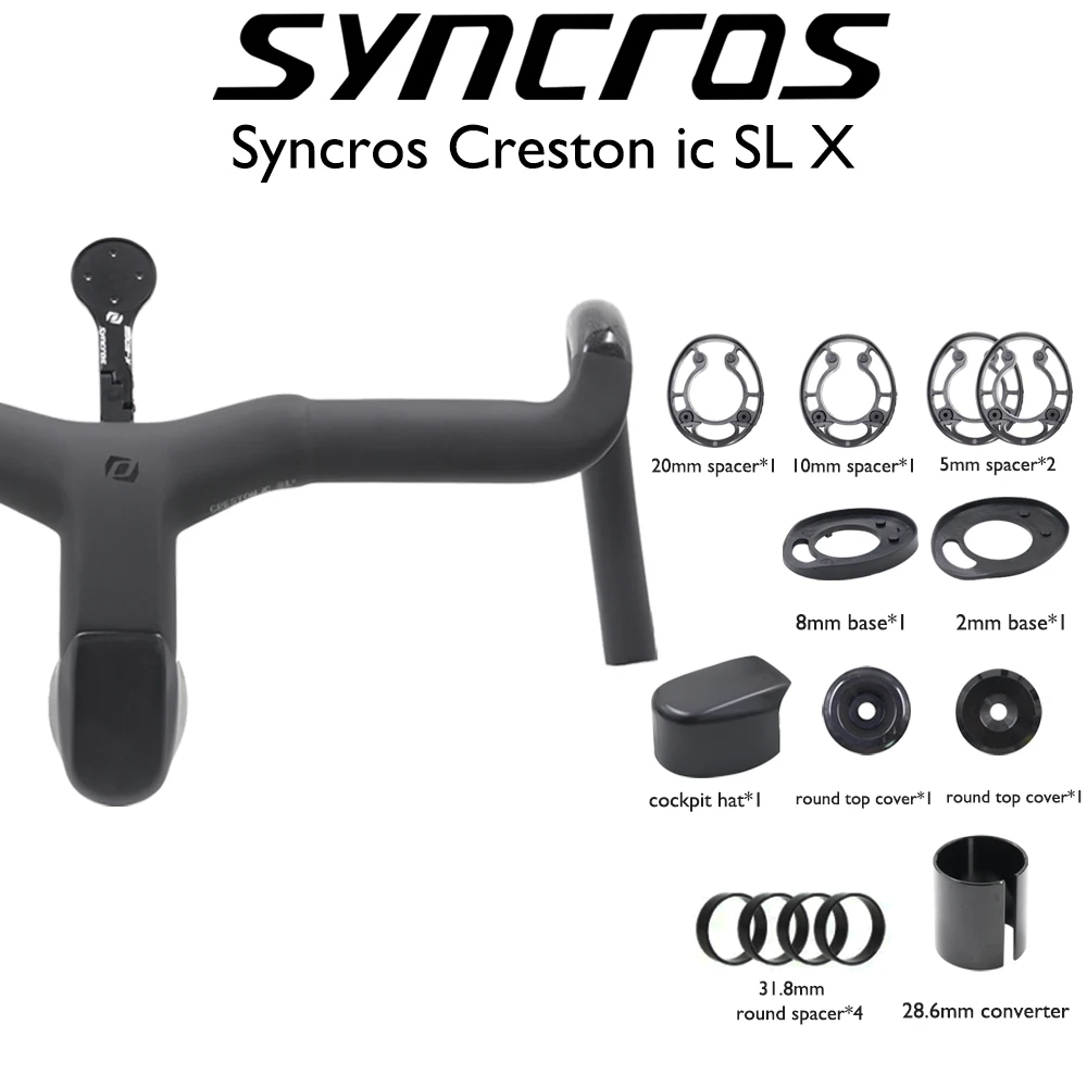 Carbon fiber integrated cockpit, developed for SCOTT Addict Gravel, gravel-specific geometry, ultra-light bike handle - Image 5