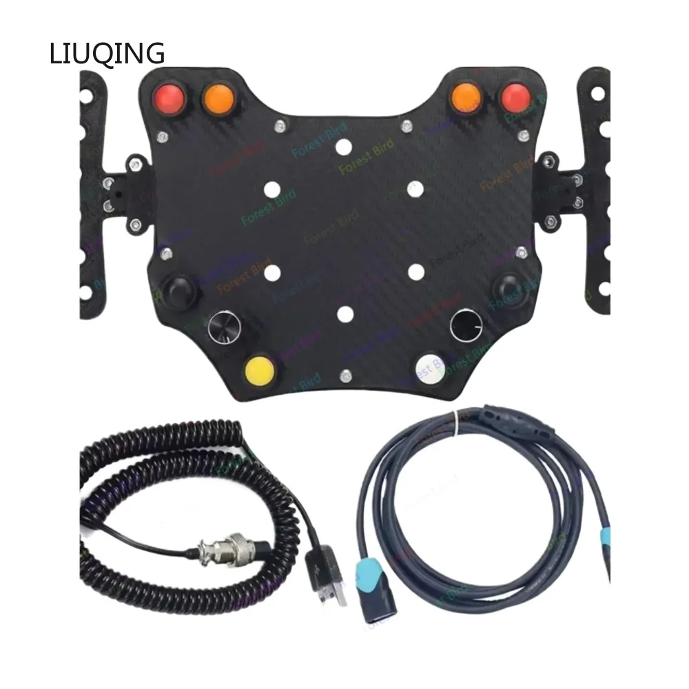 PC USB محور السباق عجلة القيادة أداة زر صندوق وحدة التحكم المركزية لـ Logitech Thrustmaster Fanatec محاكاة لعبة السباق