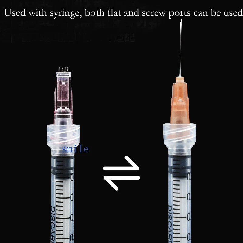 34g cabeça de luz de água e auto-injeção, feita à mão, quatro agulhas, fly eye, extra fina, agulhas descartáveis, 1.5mm, 4 mm