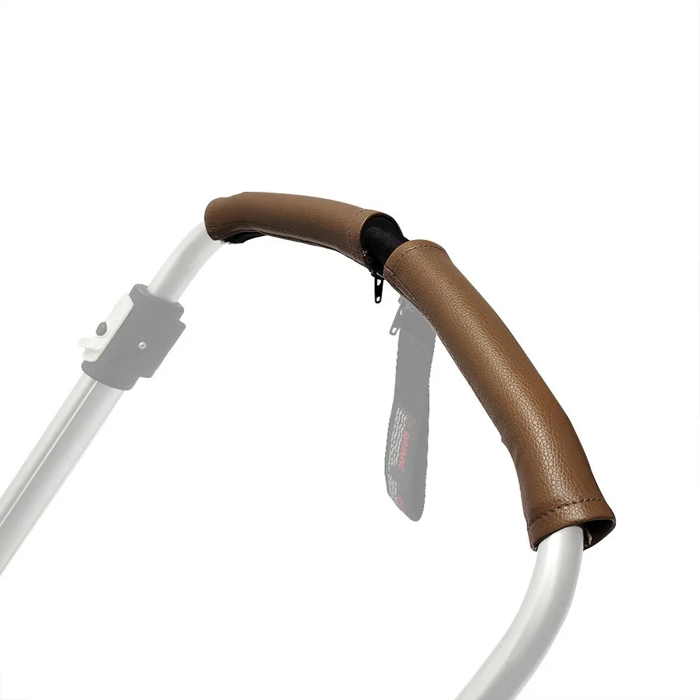 

New Stroller Accessories Cover PU Leather Covers Stroller Handle Covers Baby Carriage