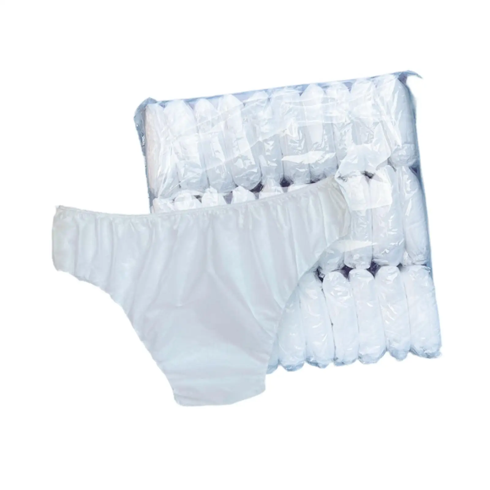 30 Pack Soft Fleece Panties for Women, Travel Panties for Fitness SPA Emergencies