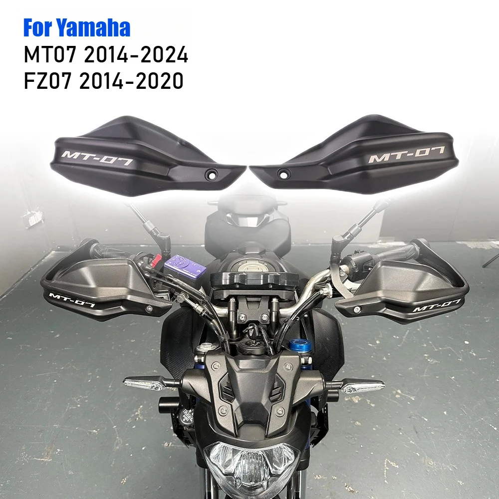 

For Yamaha MT07 FZ07 MT 07 Y-AMT FZ 07 MT-07 2014-2024 Handguard Handlebar Windshield Hand Guards Hand Lever Protection