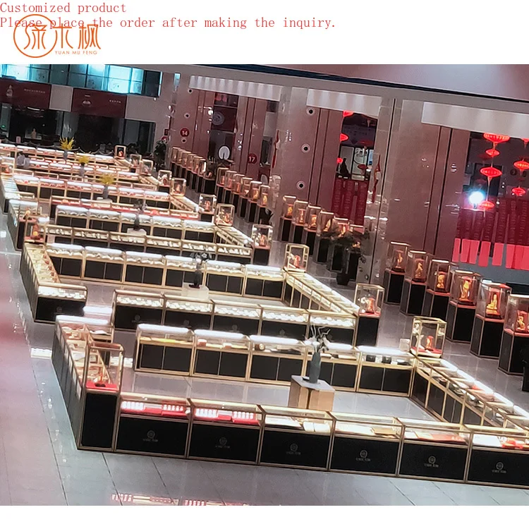 

Excellent Quality Design Jewelry Glass Display Showcase Cabine Branding Custom Wholesale Glass Display Jewelry