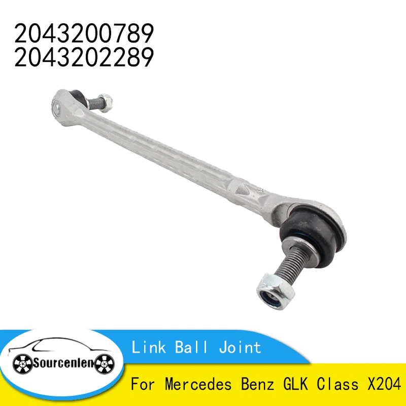 

Front Axle Sway Bar End Stabilizer Link Ball Joint for Mercedes Benz GLK Class X204 2043200789 2043202289