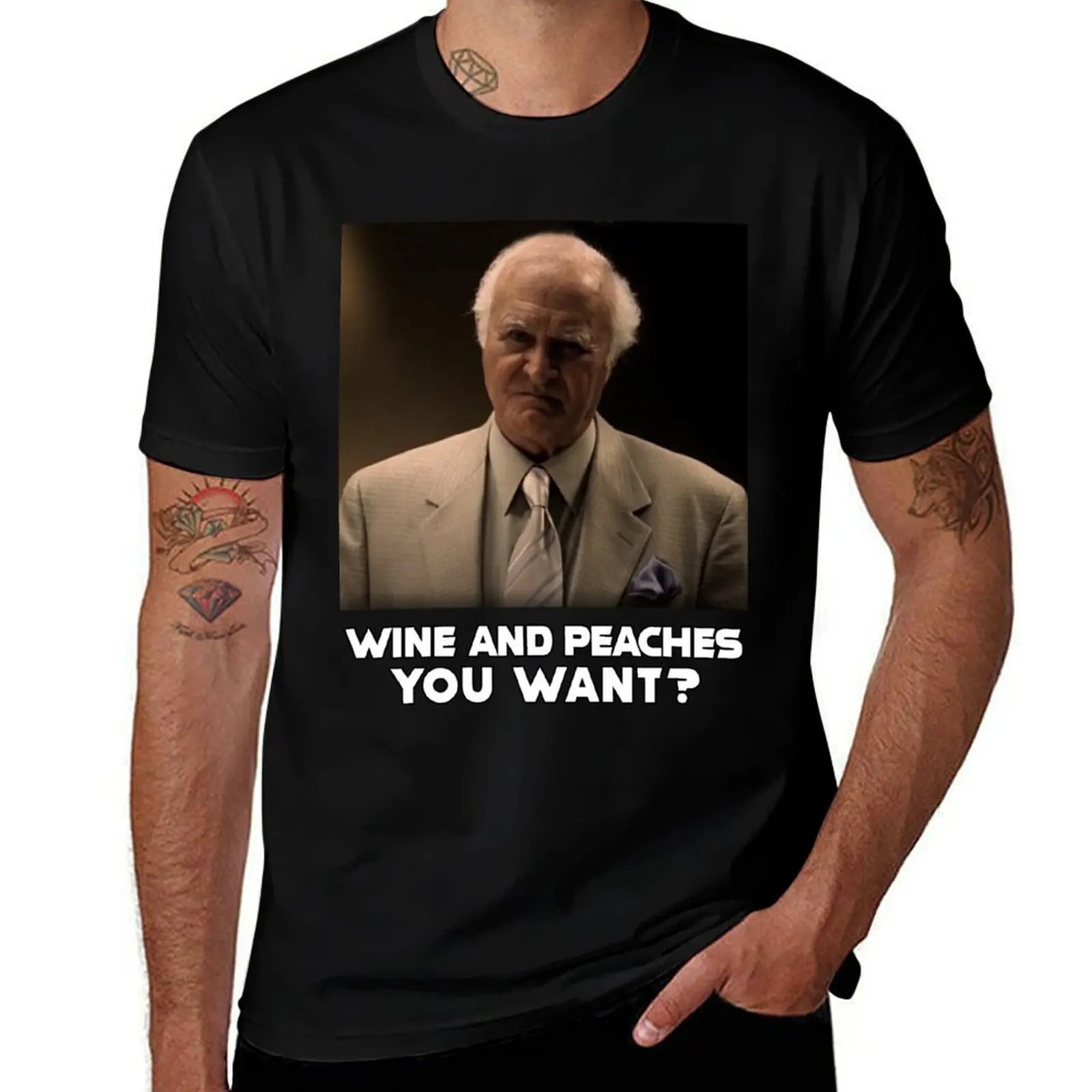 

Feech Wine and Peaches T-Shirt t shirts cotton 100% t shirt personalised man t shirt cotton T-shirt