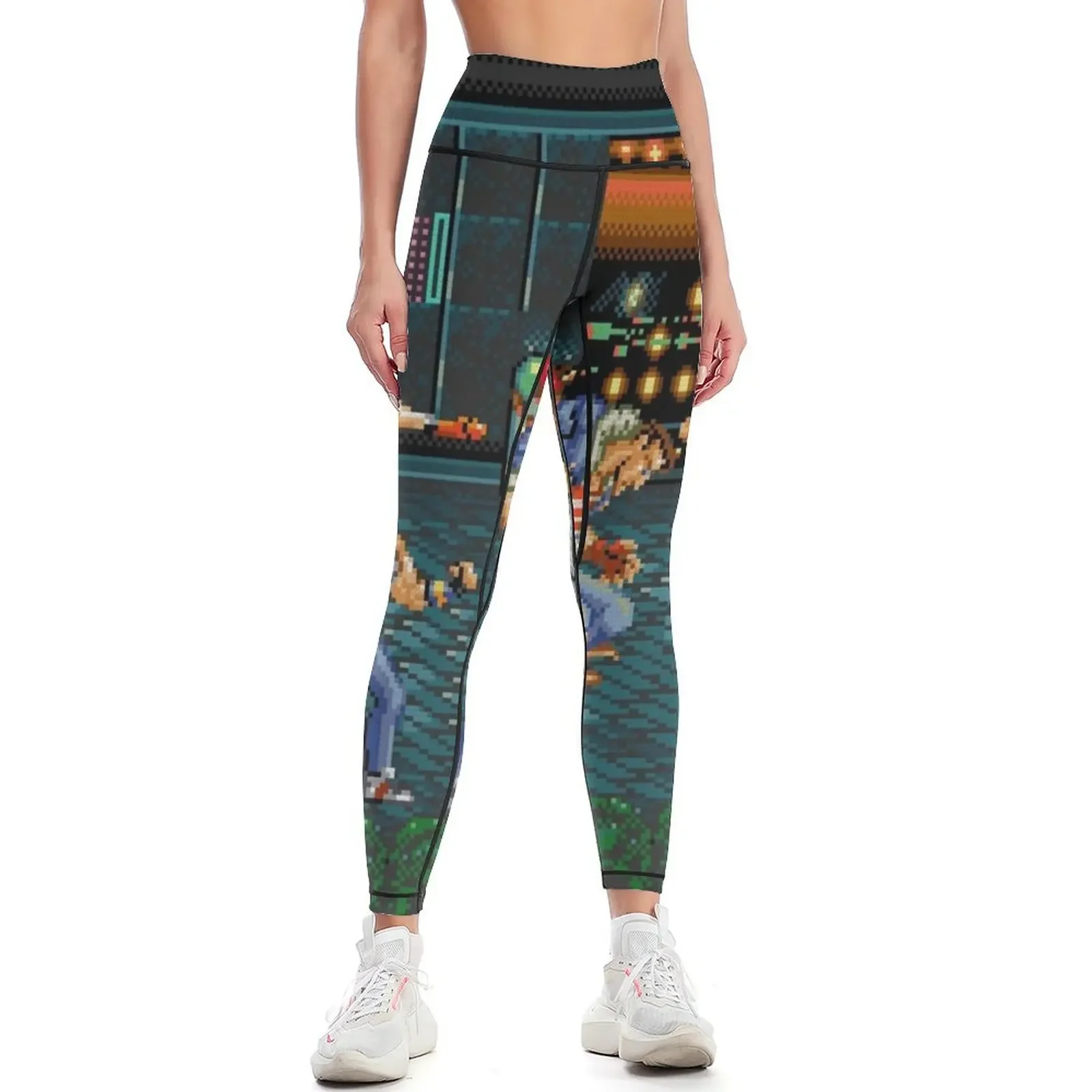 

Streets of Rage Leggings joggers for exercise clothing for sport pants Fitness woman Womens Leggings