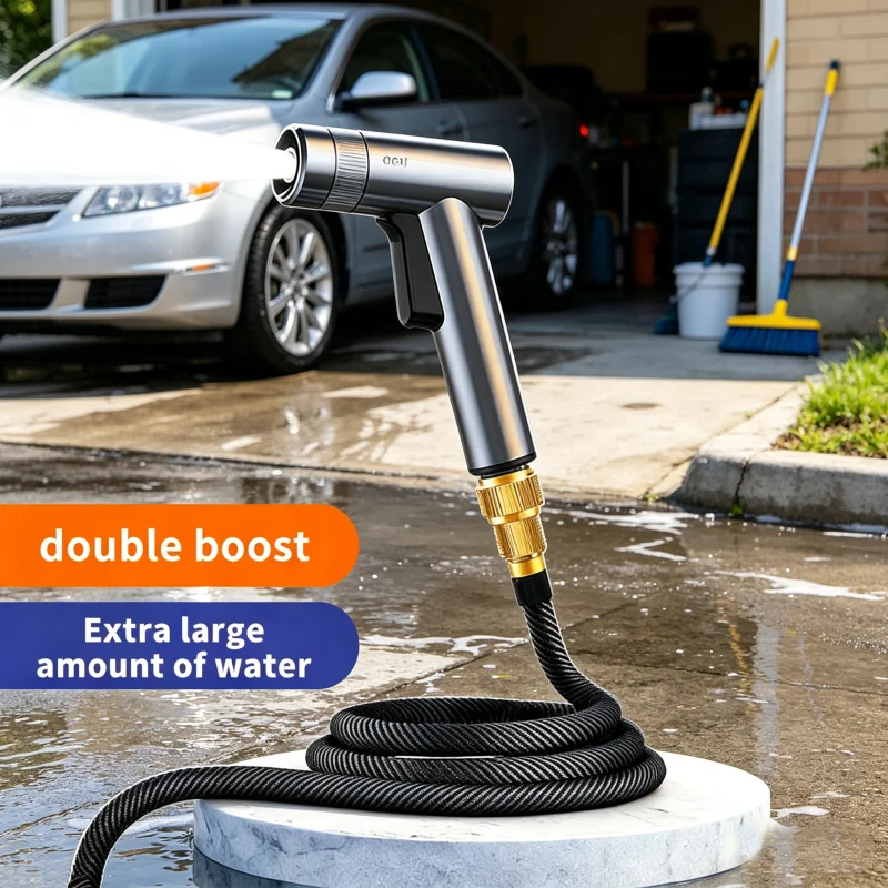

1PC High Pressure Water Gun Car Wash Nozzle Home Garden Cleaning Irrigation Watering Sprayer Car Wash Portabl Accessories Set