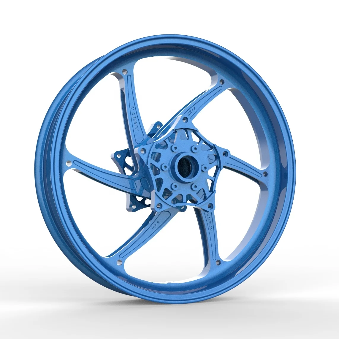 

Оптовые 17-дюймовые модифицированные мотоциклетные диски из кованого сплава с ЧПУ для Honda CBR600 / CB650R (спортивные мотоциклы)