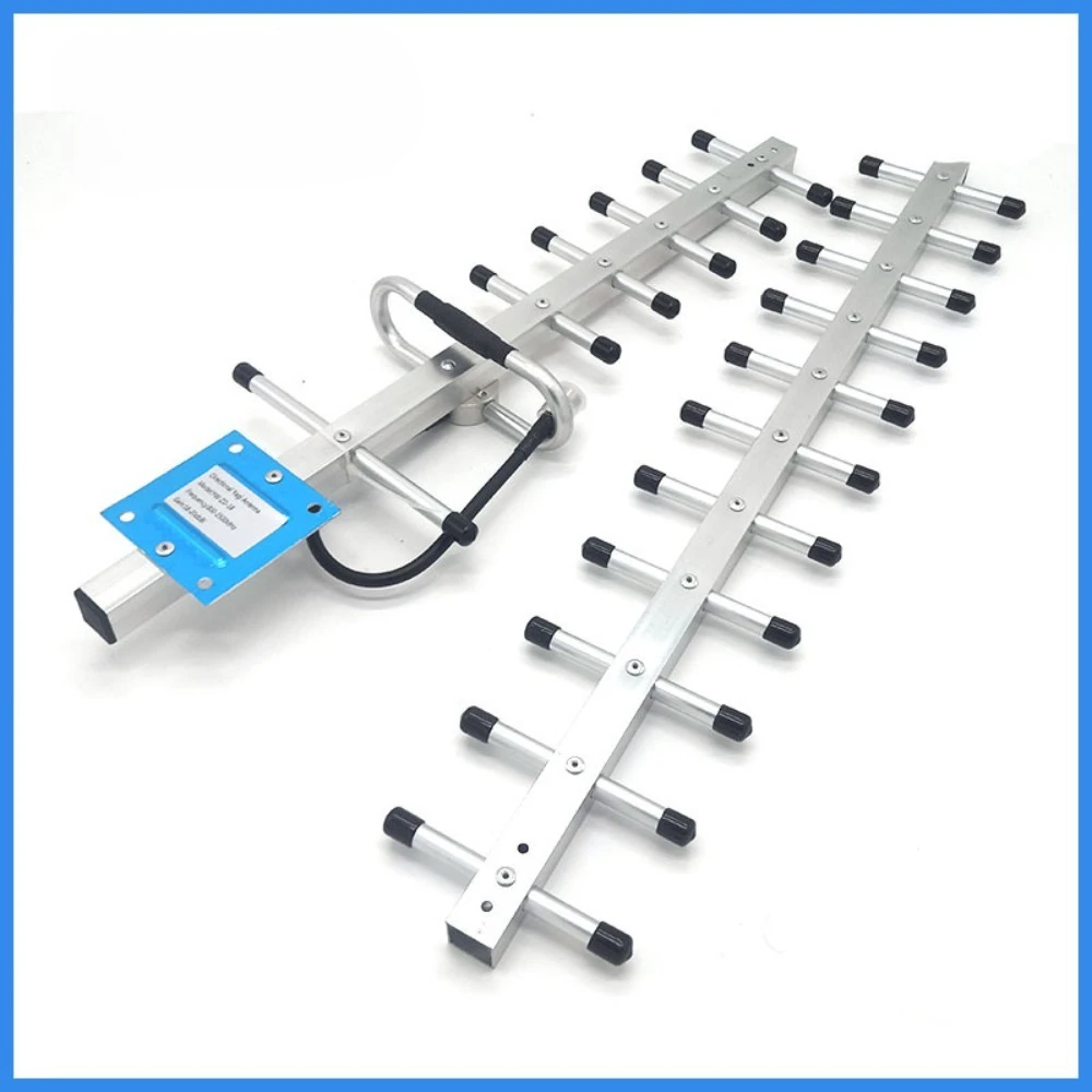 هوائي Yagi خارجي 4G/2.4 جيجا هرتز 800-2700 ميجا هرتز مكاسب عالية 20dBi مع موصل N-أنثى يعمل معززات إشارة الهاتف/الأجهزة التوجيهية/المودم