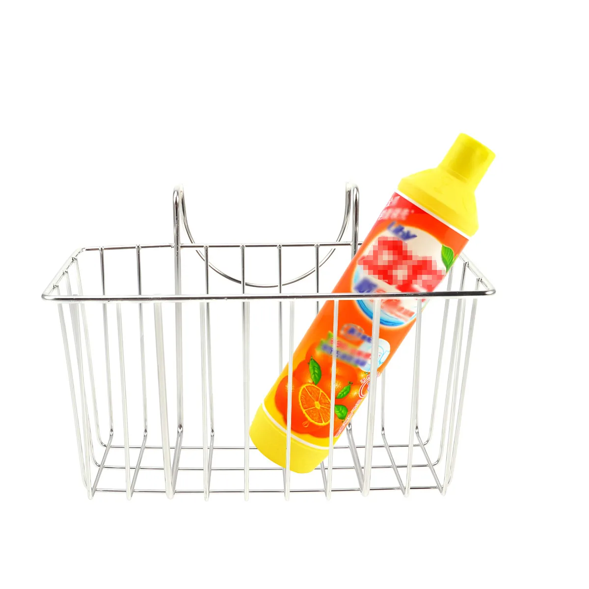 

Stainless Steel Drain Rack For Sink Storage Hanging Organizer Hook Design Space Saving Open Bottom Drying Rack Sponge Brush