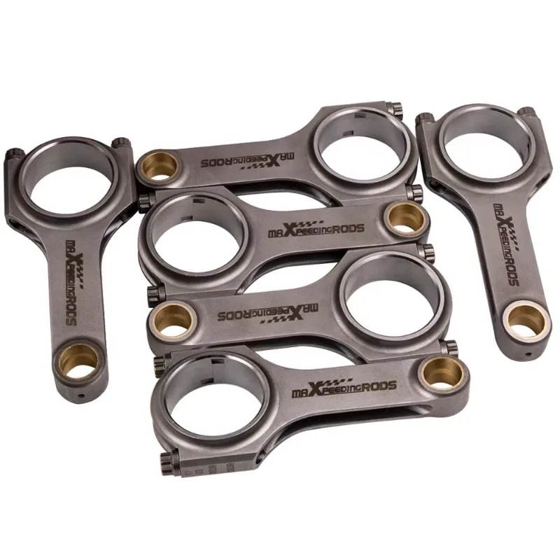 H-beam Forged 4340 Connecting Rods For Audi B5 S4 A4 A6 V6 Engines 2.6L, 2.7 T 30V 2.8L 12V TUV Conrod For VW