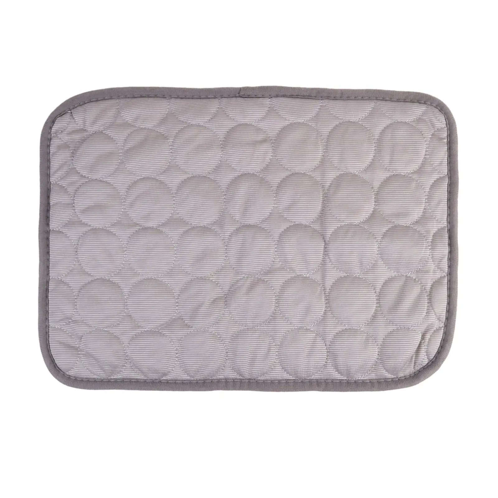 Pet Summer Mat Lightweight Breathable Fabric Cooling Pad for Dogs Cats Keeps Floor Clean Safe Skin-Friendly Temperature