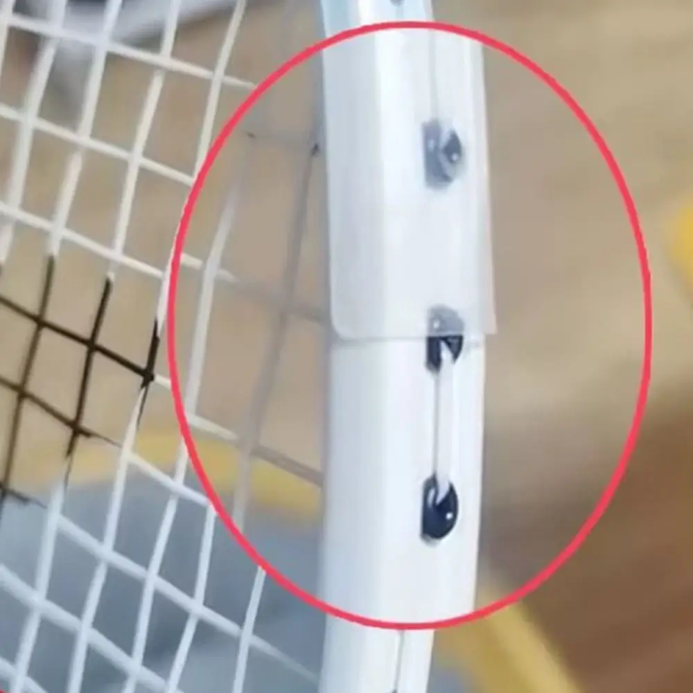 Pita Tepi Raket Transparan Pita Pelindung Kepala Raket Berperekat Tak Terlihat Tahan Aus Pelindung Raket Anti Cat Mati