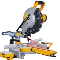 10 inch Pull Rod Miter Saw, Lengthened Rail Saw Aluminum machine, Laser-assisted positioning, High-precision cutting machine