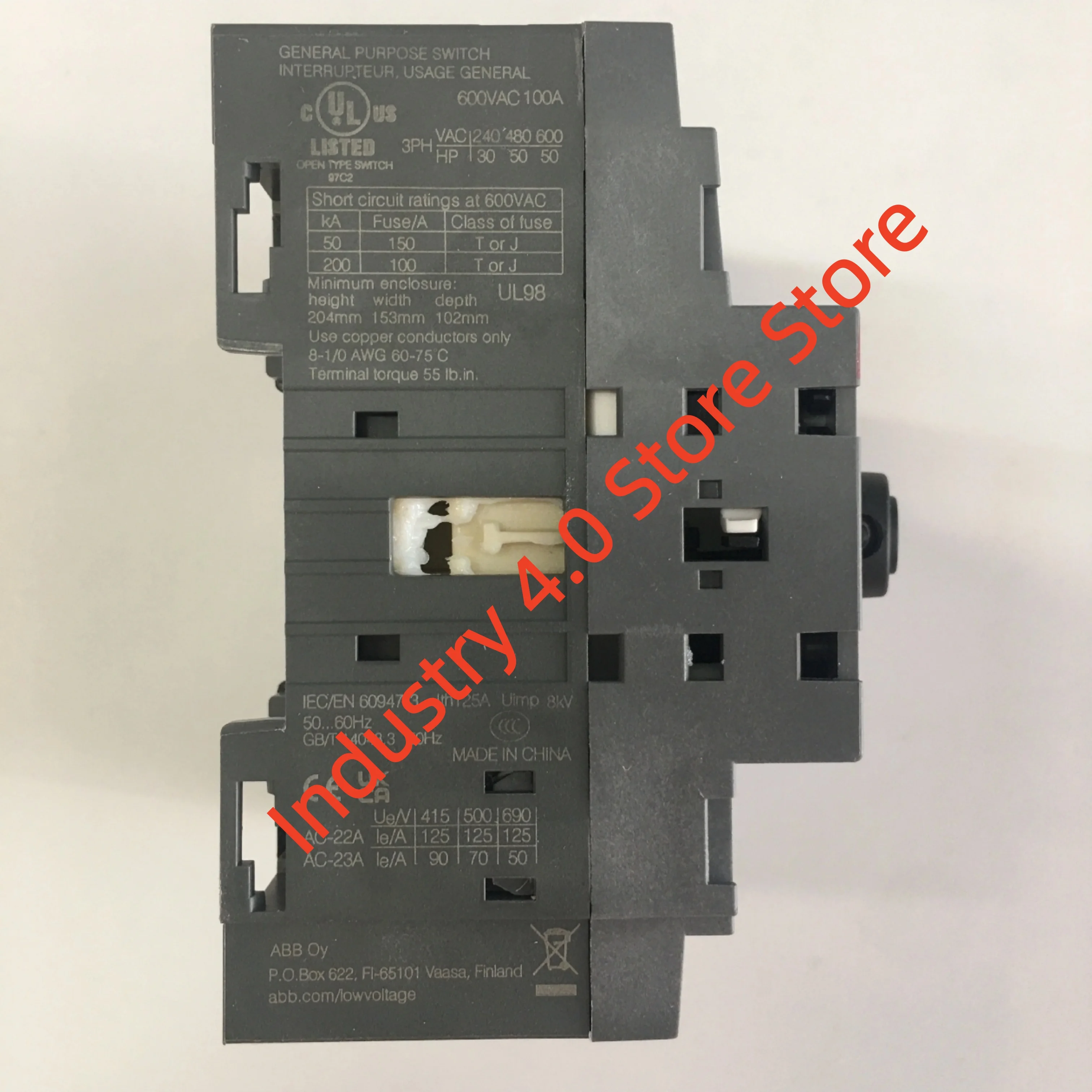 새로운 OT125F4N2 1SCA105051R1001 OT125FT3 1SCA105060R1001 절연 스위치