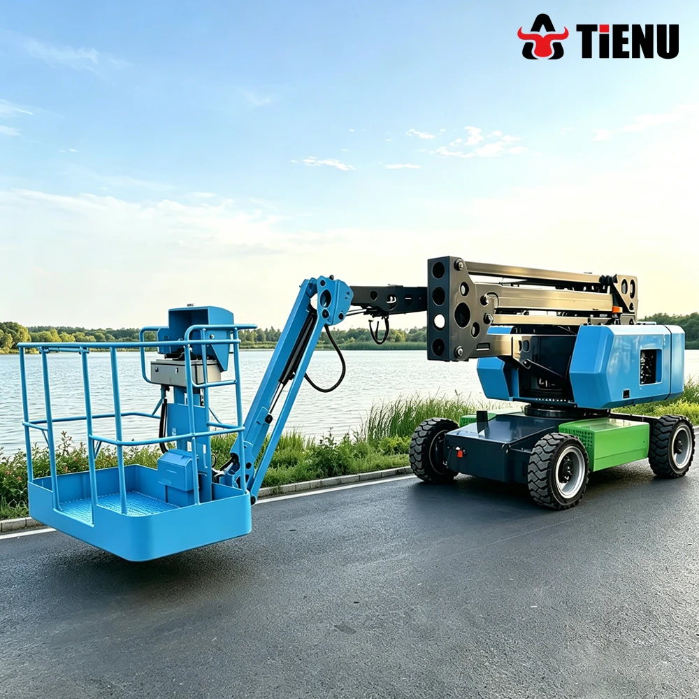 Mobile Aluminum Alloy Scissor Lift Platform for Construction Applications Electric Aerial Work Platform