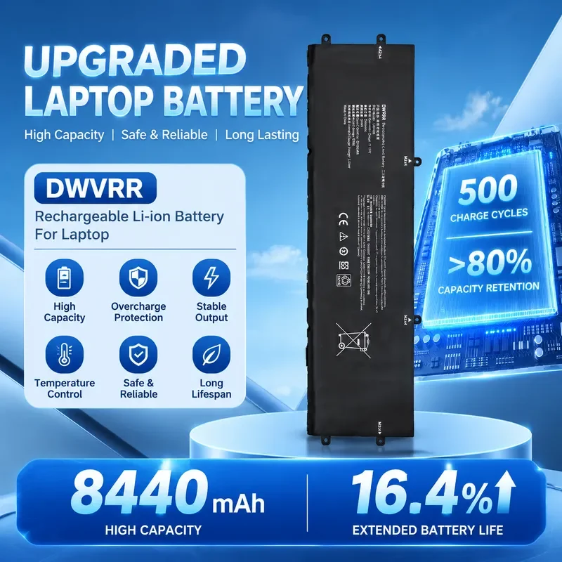 DWVRR Laptop Battery For Alien X15 X17 R1 R2Inspiron16 7620