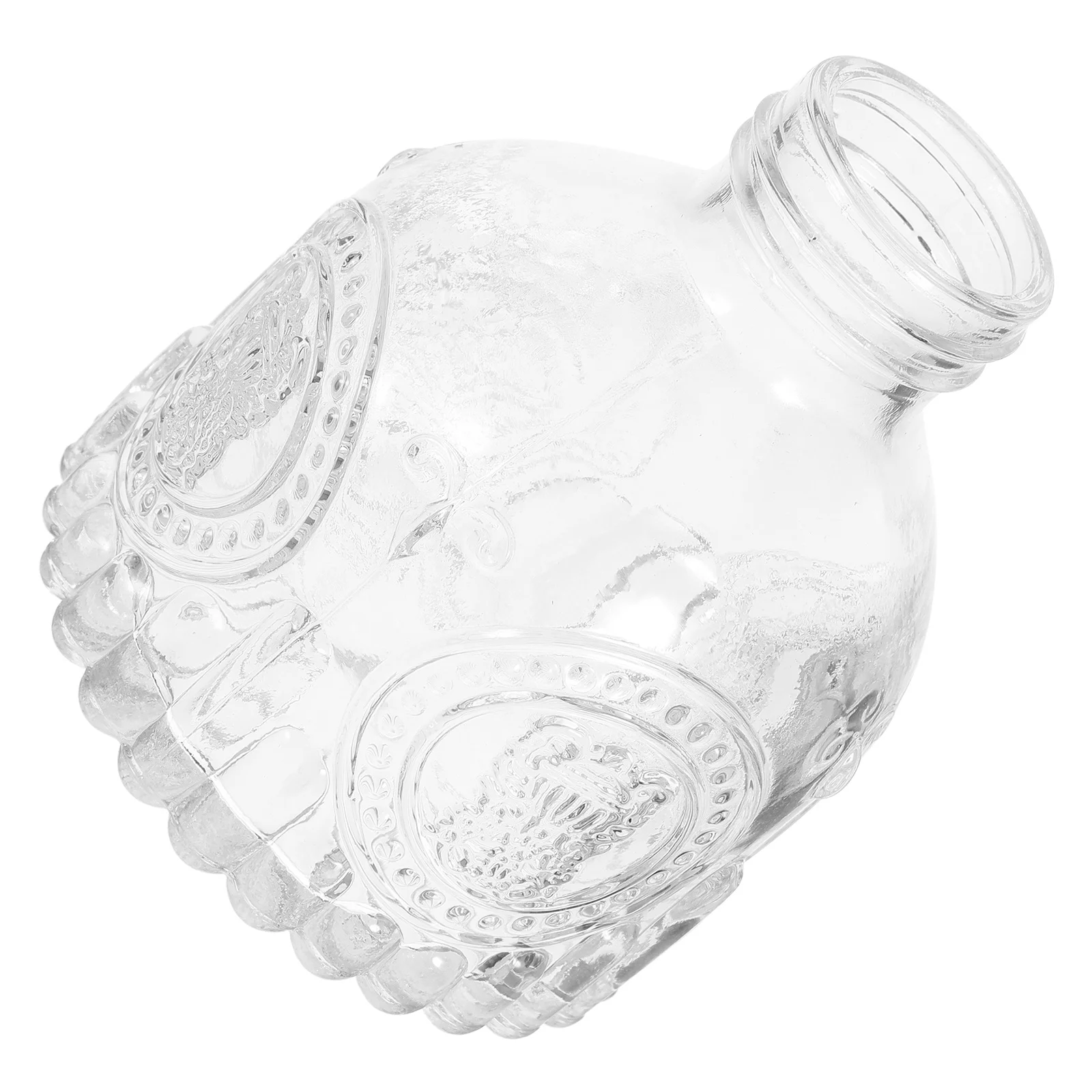 

6 Pcs Vase for Home Decoration Office Desk Glass Decorative Unique Flower Flowerpot Floral