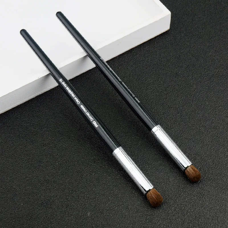 プロの馬のヘアメイクブラシ,初心者向けの美容ツール,丸い頭,アイシャドウ,9月16日