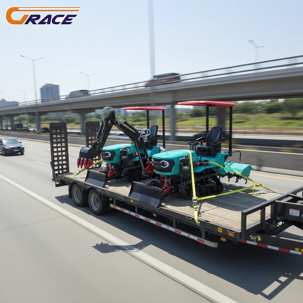 

35hp Crawler Tractor 2025 Diesel Heavy-Duty Tracked Machine for Farm with Breaker Shovel Bucket ISO CE EPA