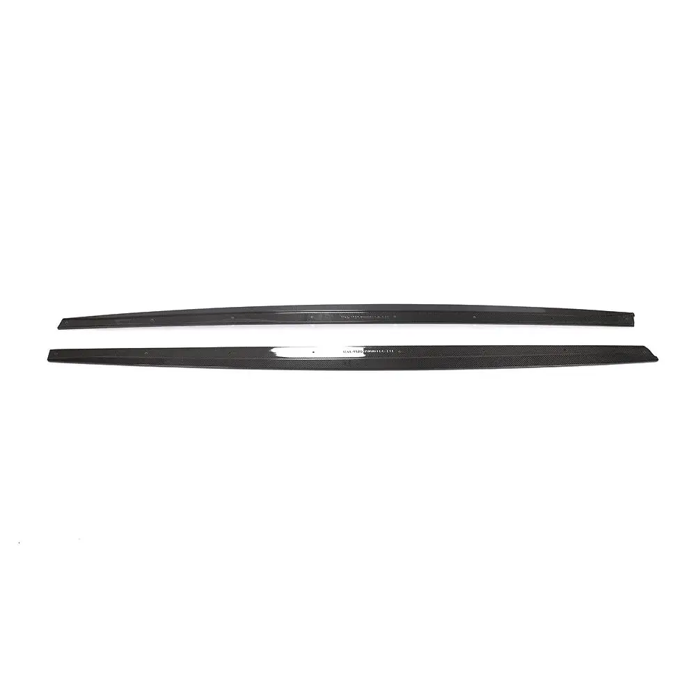 Carbon Fiber Side Skirts Extension for BMW 3 Series F80 M3 Base Sedan 4-Door 2014-2019