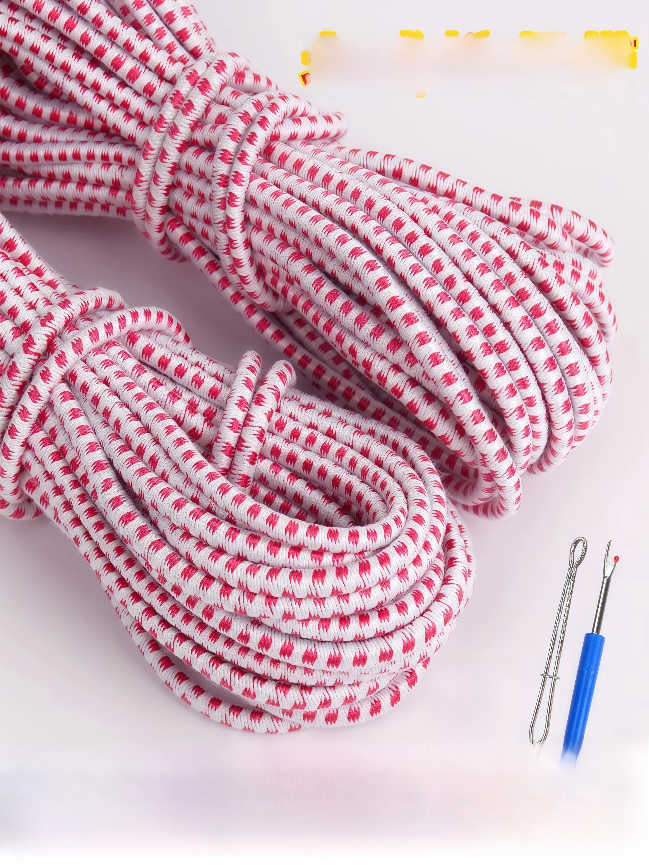 

Durable Old Sle Thi Elastic Band round ape Jump Rope Waist Belt Elastic Rope for Sewing DIY Home Fabric